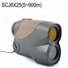 6X25CJ LCD Indicator Display Telescope Bak4 Full Muti-Coated 900m Range Finder For Golf/Hunting Laser Rangefinder