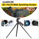 25-75x70 Waterproof MAK Zoom Spotting Scope for Birdwatching Long Range Target Shooting Spotting Scope With Tripod