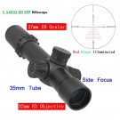 Visionking Hunting 1-14X32 ED Optical Sight HD Fmc Illuminated Long Range Shockproof Targeting Sniper Riflescope SFP Telescopic